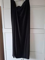 Zwarte lange rechte rok maat46, Kleding | Dames, Grote Maten, Rok, Zwart, Ophalen of Verzenden, Zo goed als nieuw