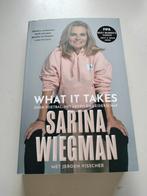What it takes Sarina Wiegman, Ophalen of Verzenden, Zo goed als nieuw, Sarina Wiegman