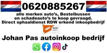 AUTOINKOOP SCHADE VERKOPEN BUS JEEPS CAMPERS SLOOPWAGEN  beschikbaar voor biedingen