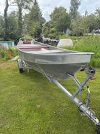 Aluminium Hanzepunter als nieuw met ce certificaat 4.5 mm !!, Watersport en Boten, Ophalen, Aluminium, 3 tot 6 meter, Buitenboordmotor