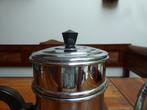 Vintage metalen Franse koffiepot met filter, Menesa, Antiek en Kunst, Antiek | Keukenbenodigdheden, Ophalen of Verzenden