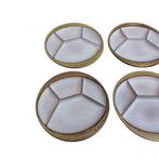 Set vintage gourmet borden Buckeburg, Overige materialen, Gebruikt, Buckeburg, Onbekend