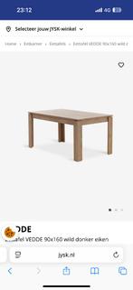 Eettafel YJSK, Huis en Inrichting, Tafels | Eettafels, Ophalen, 50 tot 100 cm, Rechthoekig, Nieuw