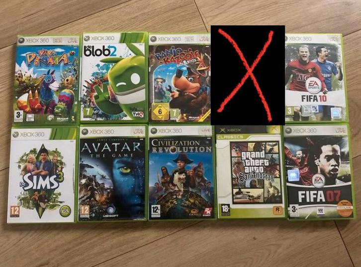 Diverse xbox360 games 9x, Spelcomputers en Games, Games | Xbox 360, Zo goed als nieuw, 1 speler, Vanaf 3 jaar, Ophalen of Verzenden