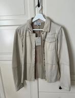 Nieuw leren blouse, Kleding | Dames, Blouses en Tunieken, Goosecraft, Beige, Nieuw, Ophalen of Verzenden