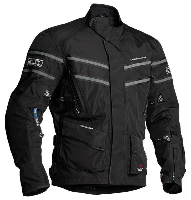 Lindstrands Luxor Textielmotorjas maat 52 Nieuw+Labels(549,-, Motoren, Kleding | Motorkleding, Jas | textiel, Heren, Nieuw met kaartje