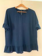 Donker blauwe dames blouse - 10 feet - XL - Z.G.A.N., Blauw, 10 Feet, Maat 46/48 (XL) of groter, Ophalen of Verzenden