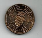 Nijeveen schelling, Ophalen of Verzenden, Overige materialen, Nederland