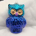 Fraai XXL Kerstornament Glas Uil 15cmh, Ophalen of Verzenden, Zo goed als nieuw