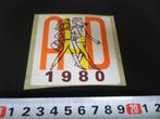 sticker strip wandelen 1980 A4D avondvierdaagse, Verzamelen, Ophalen, Zo goed als nieuw, Bedrijf of Vereniging