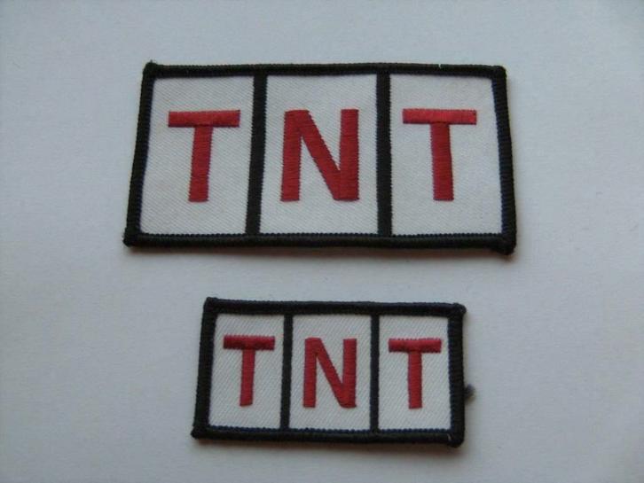 TNT patch badge opnaai embleem, Verzamelen, Merken en Reclamevoorwerpen, Nieuw, Overige typen, Ophalen of Verzenden