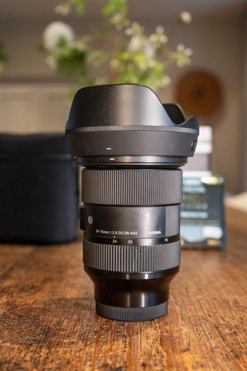 Sigma 24-70 f/2.8 DG DN Art (Sony E-mount) met Hoya HDX prot beschikbaar voor biedingen