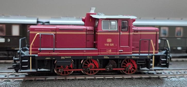 Marklin 37600 V60 MFX Full sound nieuwstaat in ovp, Hobby en Vrije tijd, Modeltreinen | H0, Zo goed als nieuw, Locomotief, Wisselstroom