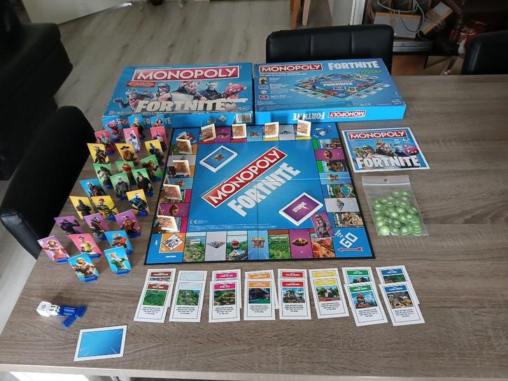 Monopoly Fortnite engelstalig, Hobby en Vrije tijd, Gezelschapsspellen | Bordspellen, Nieuw, Een of twee spelers, Drie of vier spelers