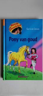 Pony van goud, Gertrud Jetten, Boeken, Kinderboeken | Jeugd | onder 10 jaar, Ophalen of Verzenden, Fictie algemeen, Zo goed als nieuw