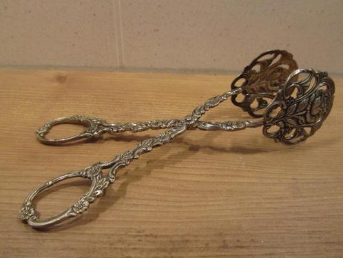 Zilver caketang, Antiek en Kunst, Antiek | Goud en Zilver, Zilver, Ophalen of Verzenden