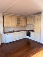 Keuken, Huis en Inrichting, Keuken | Complete keukens, Gebruikt, Geel, Hoekkeuken, Ophalen of Verzenden