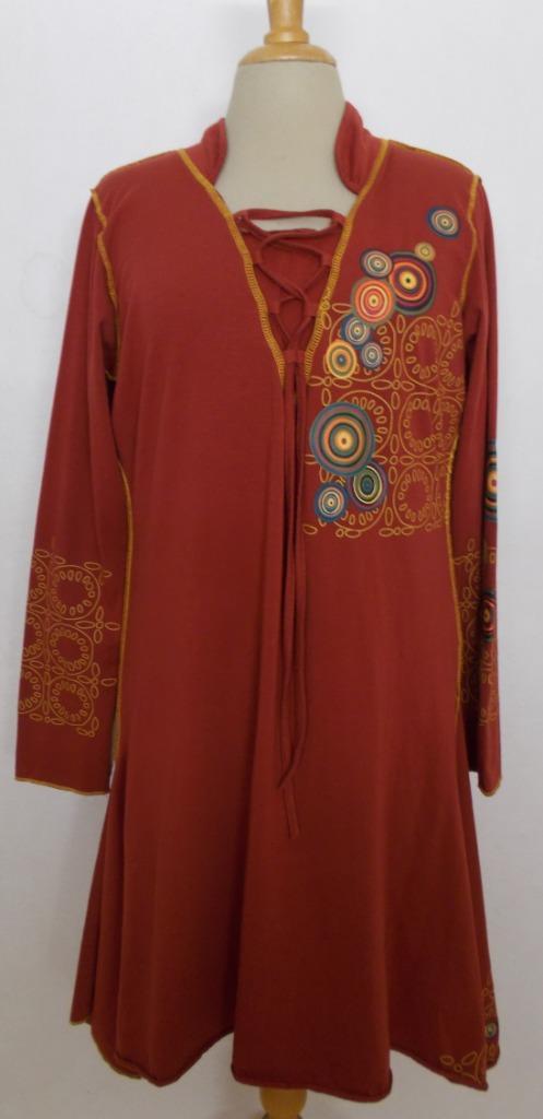 Leuk jurkje/tuniek van Coline! L, Kleding | Dames, Jurken, Zo goed als nieuw, Maat 42/44 (L), Overige kleuren, Boven de knie, Verzenden
