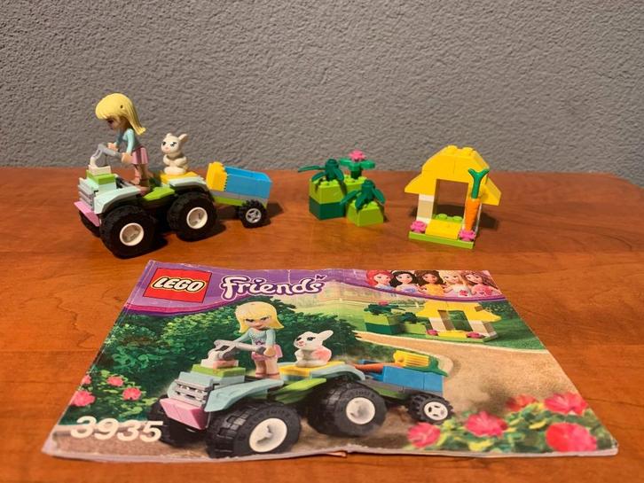 Lego 3935- Friends- Stephanie's Pet Patrol, Kinderen en Baby's, Speelgoed | Duplo en Lego, Gebruikt, Lego, Complete set, Ophalen of Verzenden