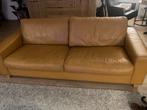Mooi moderne leren bank, Huis en Inrichting, Banken | Bankstellen, Ophalen, Gebruikt, Driepersoons, 200 tot 250 cm