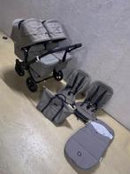 Bugaboo donkey 3 twin mineral taupe, Kinderen en Baby's, Kinderwagens en Combinaties, Verstelbare duwstang, Bugaboo, Ophalen of Verzenden