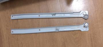 Ikea Besta lades en Besta deur met rails (schuifdeur), wit - afbeelding 4