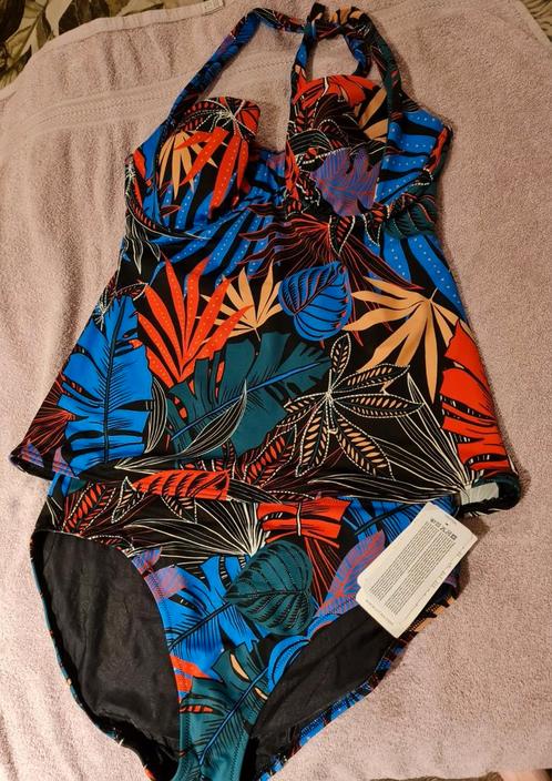 Fantasie Tankini - Tropische Print - Nieuw, Kleding | Dames, Badmode en Zwemkleding, Nieuw, Bikini, Overige kleuren, Ophalen of Verzenden