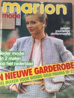 Marion mode kledingpatronen januari 1981 , bruidsmode, Hobby en Vrije tijd, Kledingpatronen, Verzenden, Zo goed als nieuw, Marion