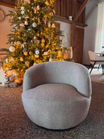 Te koop,  WOOOD-draaistoel,  kleur Naturel Bouclé., Ophalen, Zo goed als nieuw, 50 tot 75 cm