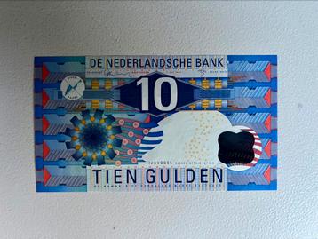10 Gulden biljet ongevouwen 1997 beschikbaar voor biedingen