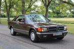 Mercedes 500 sec 1983 (1e eigenaar), Auto's, Automaat, Achterwielaandrijving, Bruin, Bedrijf