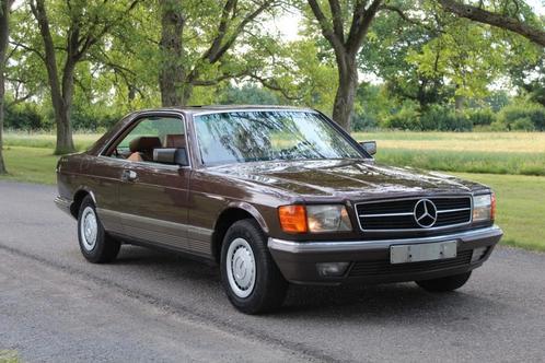 Mercedes 500 sec 1983 (1e eigenaar), Auto's, Mercedes-Benz, Bedrijf, S-Klasse, Centrale vergrendeling, Climate control, Elektrische ramen
