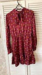 IVIVI jurk bordeaux rood maat S, Kleding | Dames, Jurken, Ophalen of Verzenden, Zo goed als nieuw, Ivivi, Boven de knie
