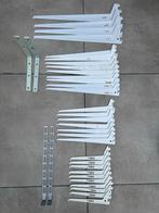 30 Witte Plankdragers - 500/400mm + Kleinere, Ophalen of Verzenden, Gebruikt, 250 mm of meer, Overige typen