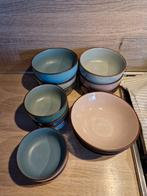 Gekleurd servies Elin van de action, Ophalen, Gebruikt, Overige materialen