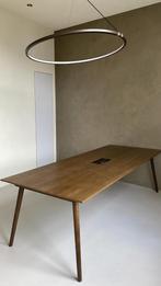 & Tradition tafel Smoked Stained Oak + kabelgoot 100x250 cm, Huis en Inrichting, Tafels | Eettafels, Ophalen, Scandinavisch, 50 tot 100 cm