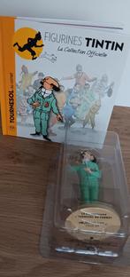 Kuifje beeldje nr17: Tournesol au cornet, Verzenden, Kuifje, Zo goed als nieuw, Beeldje of Figuurtje