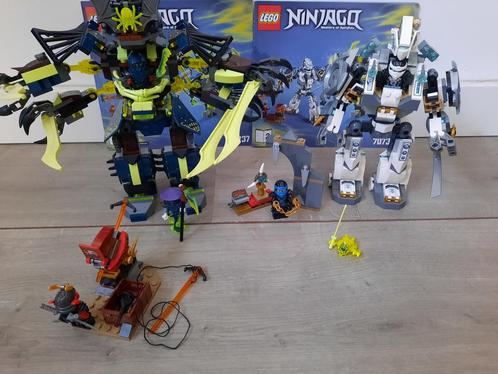 LEGO Ninjago 70737 Ninjago - Titanium Mecha Duel, Kinderen en Baby's, Speelgoed | Duplo en Lego, Gebruikt, Lego, Complete set