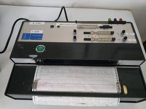 BD41 tweekanaals flatbed recorder, Doe-het-zelf en Verbouw, Meetapparatuur, Gebruikt, Ophalen of Verzenden
