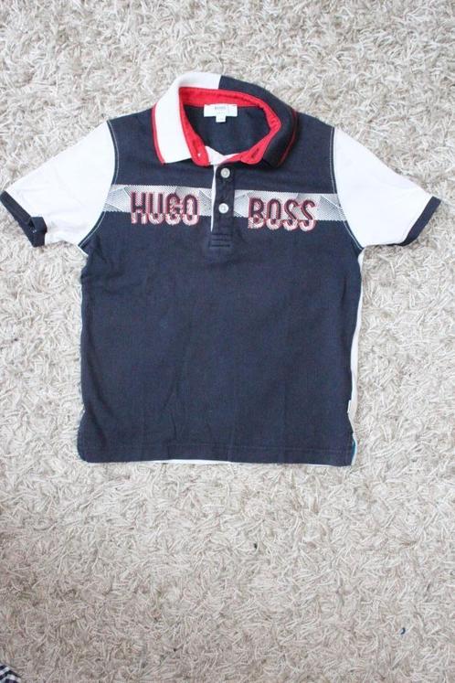 Kinderkleding jongenskleding Hugo Boss polo maat 104-110, Kinderen en Baby's, Kinderkleding | Maat 104, Gebruikt, Jongen, Shirt of Longsleeve