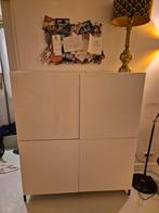 Witte Besta kast met 4 deuren, Antiek en Kunst, Antiek | Meubels | Kasten, Ophalen
