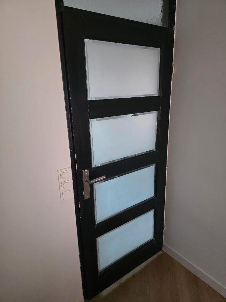 Cando Binnendeur opdek rechts, Doe-het-zelf en Verbouw, Deuren en Horren, Gebruikt, Binnendeur, 200 tot 215 cm, 80 tot 100 cm