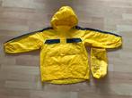 Hema geel regenjack met opbergzakje mt 110/116 izgs, Gebruikt, Jongen of Meisje, Ophalen of Verzenden, Hema