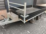 Plateauwagen aanhanger aanhangwagen tandemasser 2023, Gebruikt