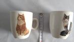 Francien kopjes servies mokken katten poezen, Huis en Inrichting, Keuken | Servies, Ophalen of Verzenden, Zo goed als nieuw, Overige stijlen