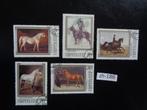 sowjet unie - paarden 1988 (zh-186), Postzegels en Munten, Postzegels | Europa | Rusland, Ophalen of Verzenden, Gestempeld