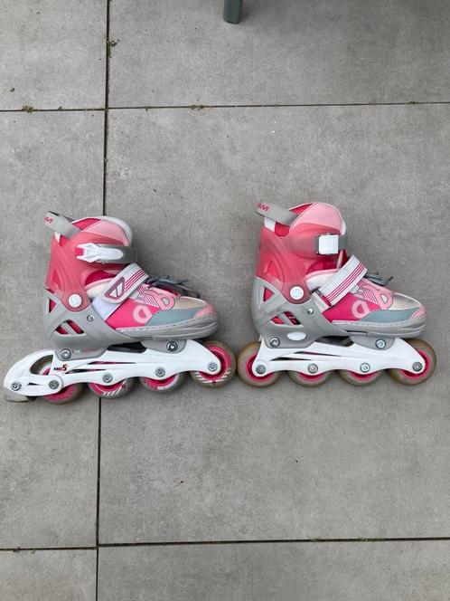 Nijdam combo skeelers/schaatsen maat 29-32, Sport en Fitness, Skeelers, Gebruikt, Inline skates 4 wielen, Overige merken, Kinderen