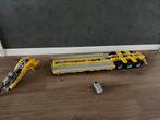 Lego technic moc gooseneck dieplader / trailer, Ophalen, Zo goed als nieuw, Complete set, Lego