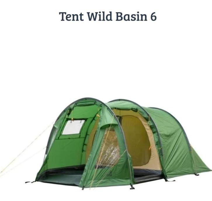 Wild Basin 6 pers tent, Caravans en Kamperen, Tenten, tot en met 6, Gebruikt, Ophalen