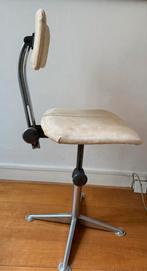 Ahrend Cirkel bureaustoel/tekenstoel, Ophalen, Gebruikt, Wit, Metaal